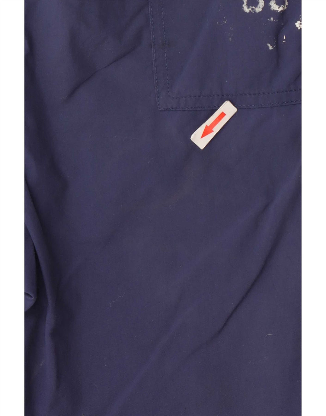 Męskie spodenki kąpielowe Tommy Hilfiger Graphic Cargo, średni kolor granatowy