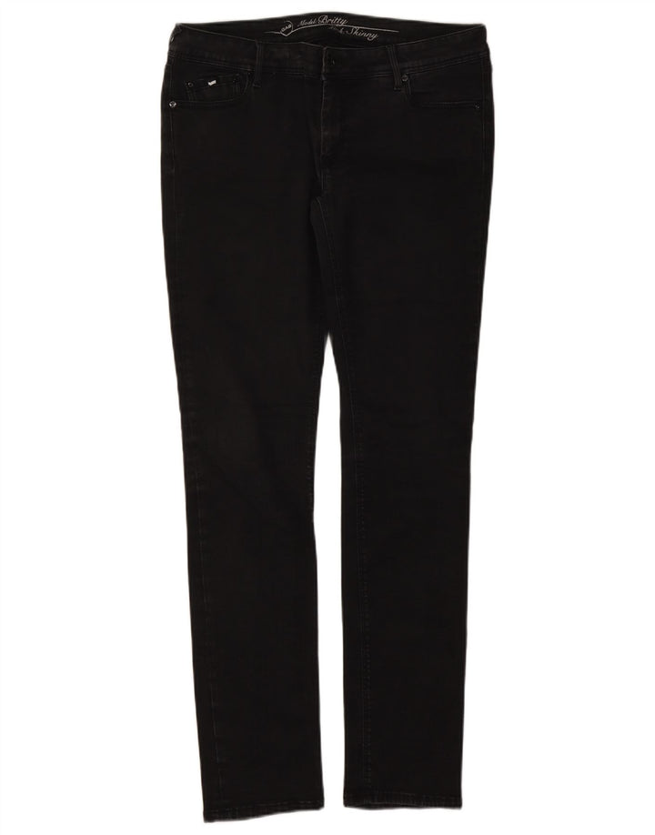 Damskie jeansy Gas W34 L32 Czarne