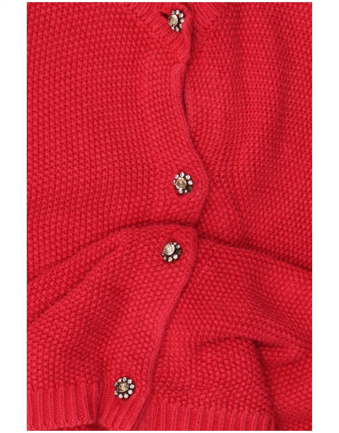 Sweter damski Zara Cardigan UK 10 Small Red Wiskoza