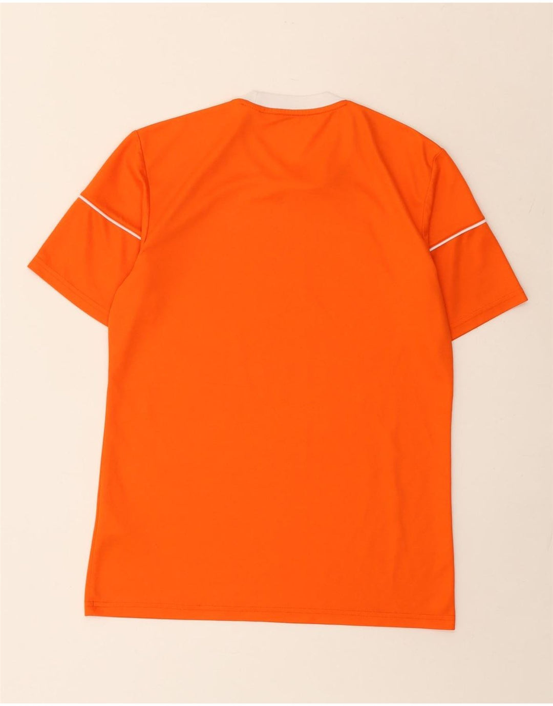 Adidas Męska koszulka Climalite Top, mała, pomarańczowa, poliestrowa
