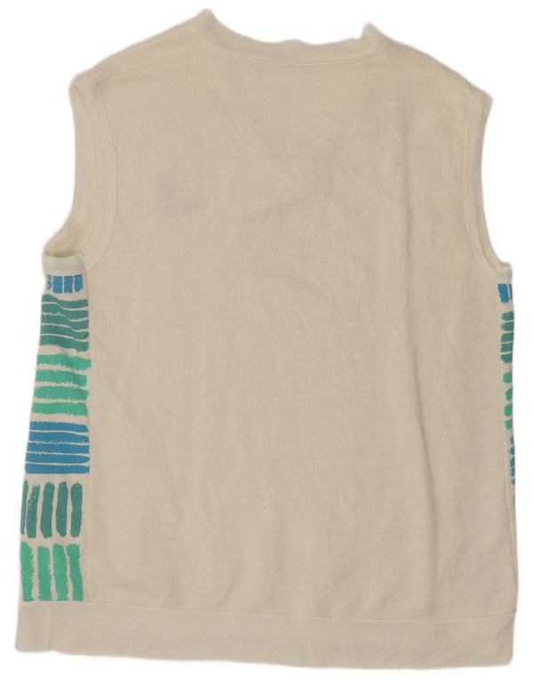 SERGIO TACCHINI Męski sweter bluzowy 2XL w kolorze złamanej bieli