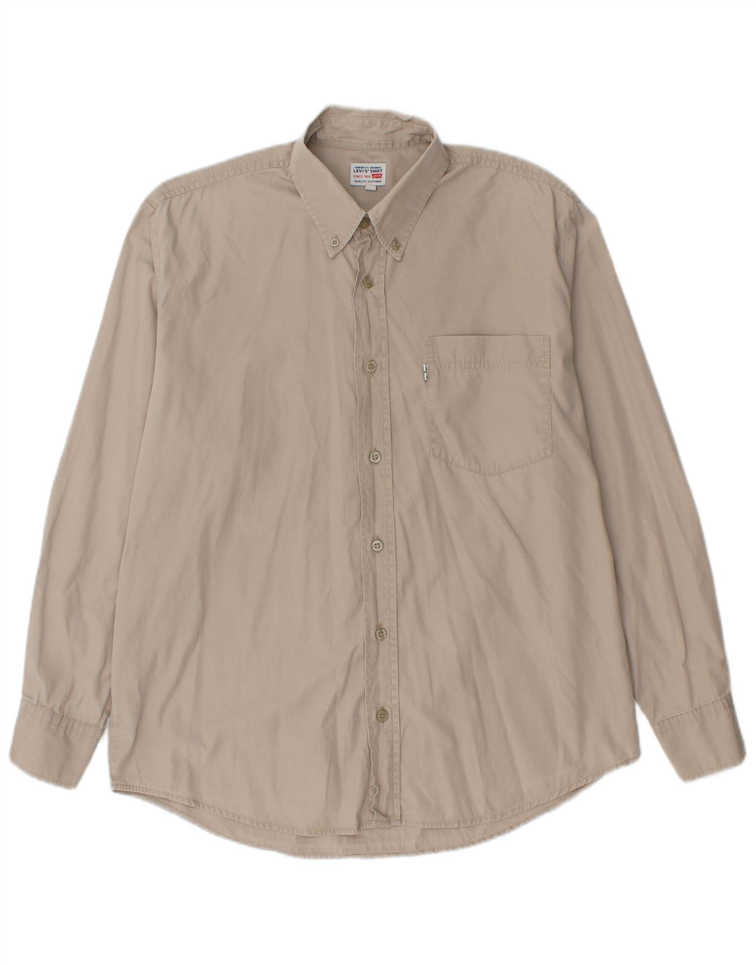 Koszula męska Levi's, średnioszara, bawełniana