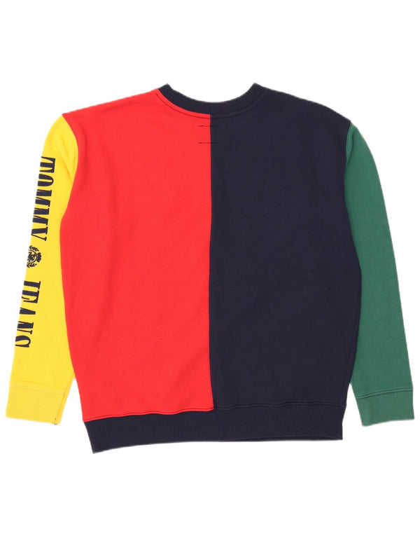 Męska bluza Tommy Hilfiger, średnio wielobarwna, z blokami kolorów