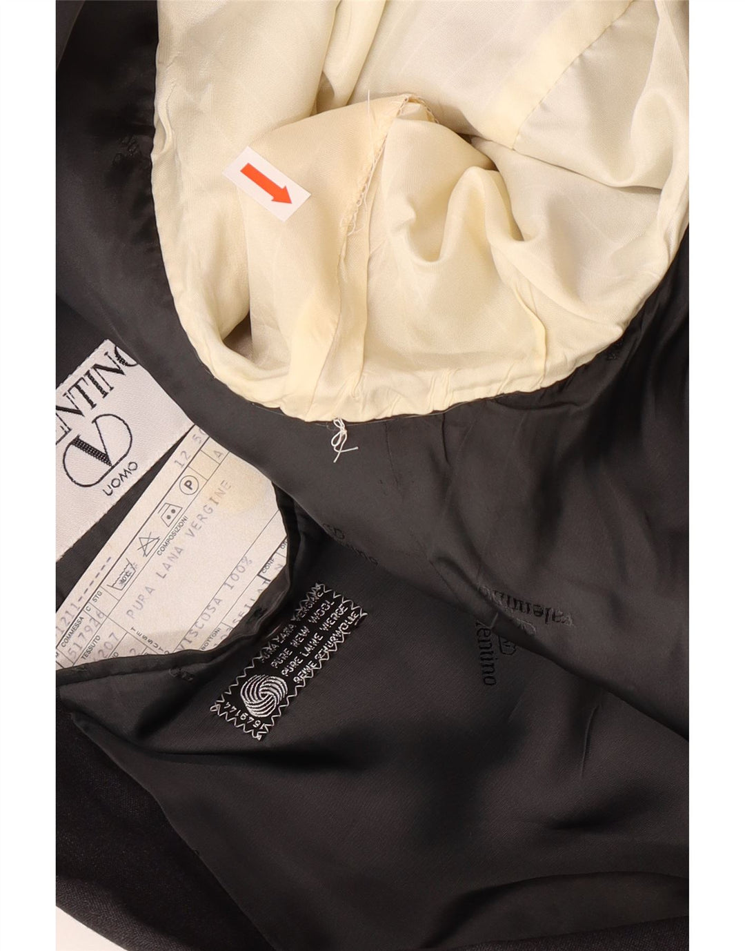 VALENTINO Męski dwuczęściowy garnitur IT 50 Large W34 L30 Szary