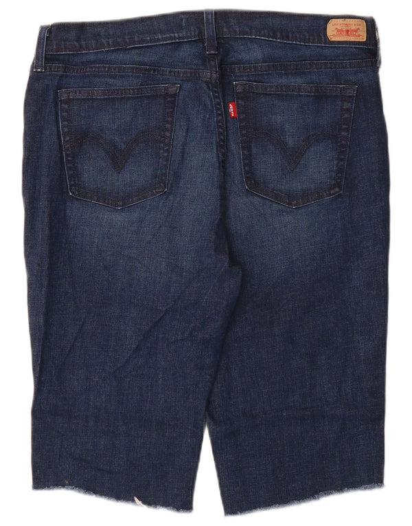 Damskie spodenki jeansowe LEVI'S 515 US 14 XL W34 Granatowa bawełna