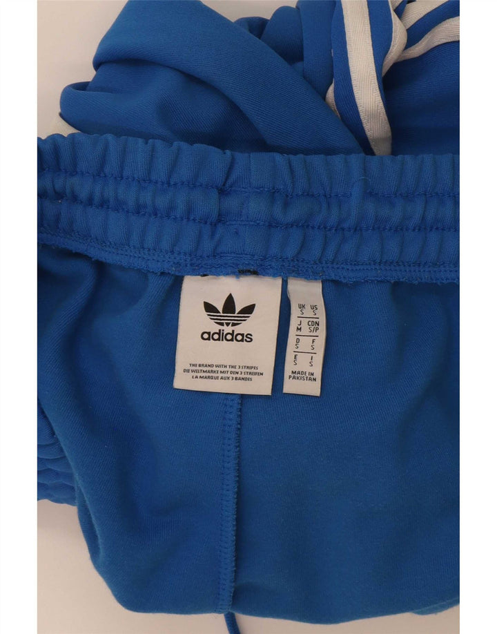 Adidas Męskie Spodnie Dresowe Joggery Małe Niebieskie Poliester