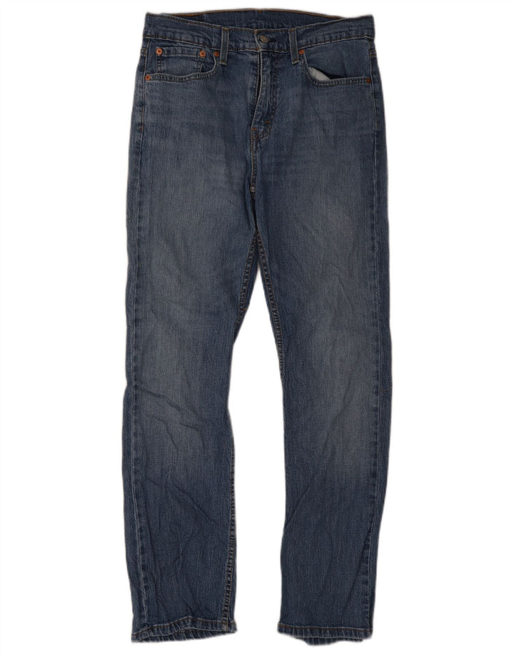 Męskie jeansy Levi's 527 Slim Bootcut W32 L32 Niebieska bawełna