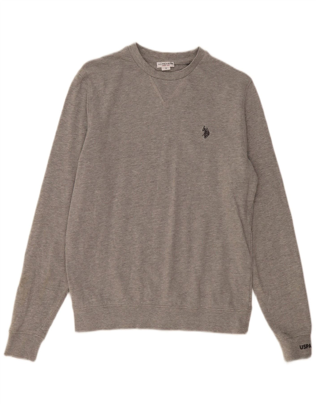 US Polo Assn. Męska bluza dresowa, mała, szara