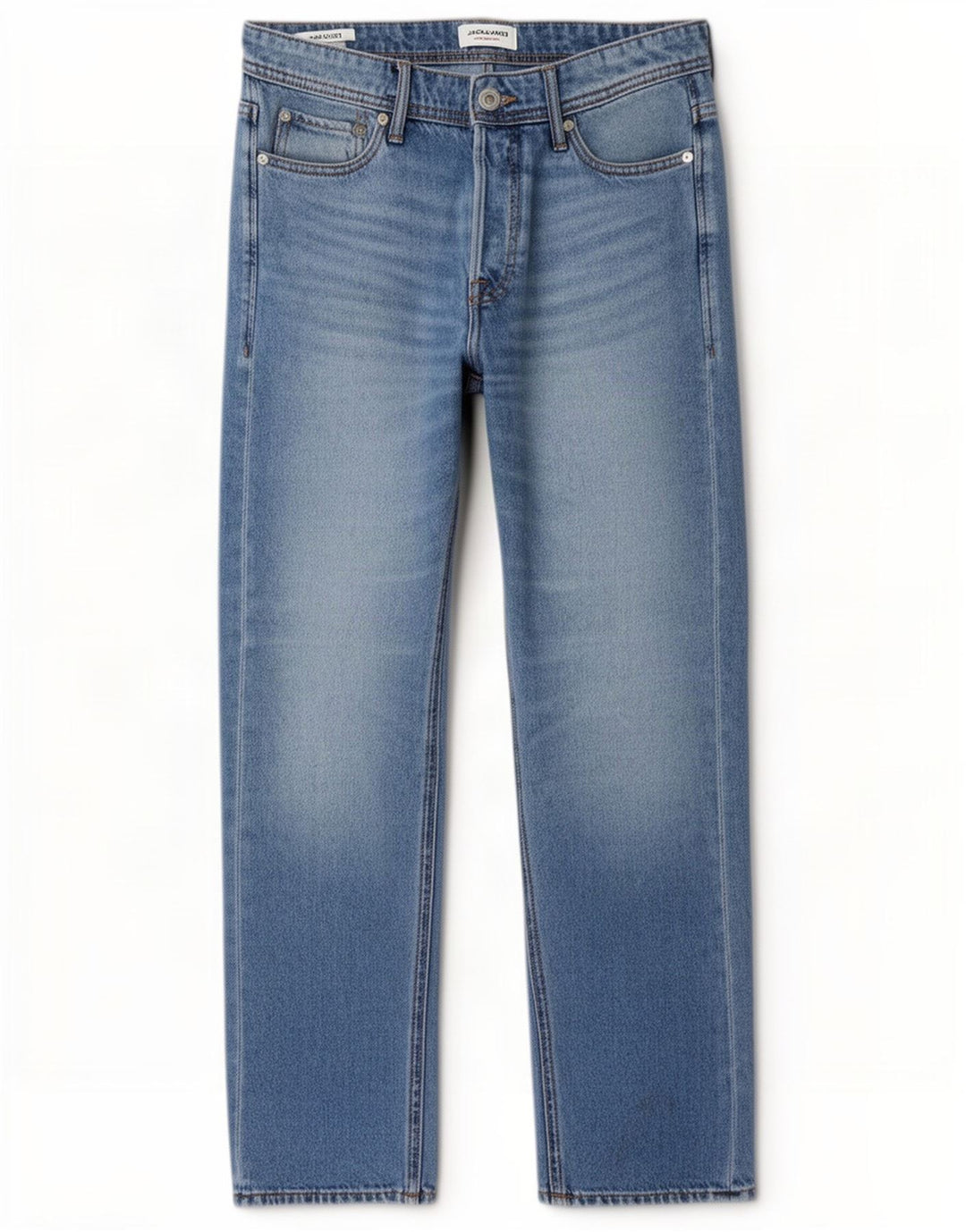 Męskie jeansy Jack & Jones Chris Straight W30 L32 Niebieskie bawełniane