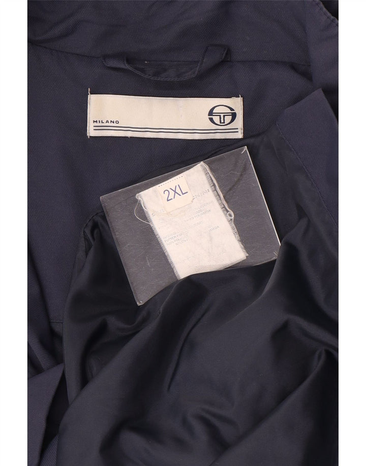 Męska kurtka użytkowa Sergio Tacchini UK 44 2XL Granatowy nylon
