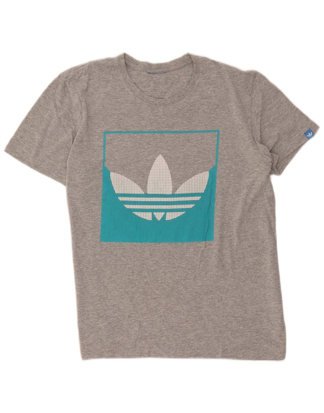 Męska koszulka graficzna Adidas Top Medium Grey