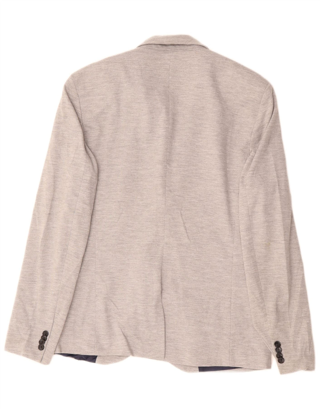 Męska marynarka Zara zapinana na 2 guziki UK 42 XL, szary poliester