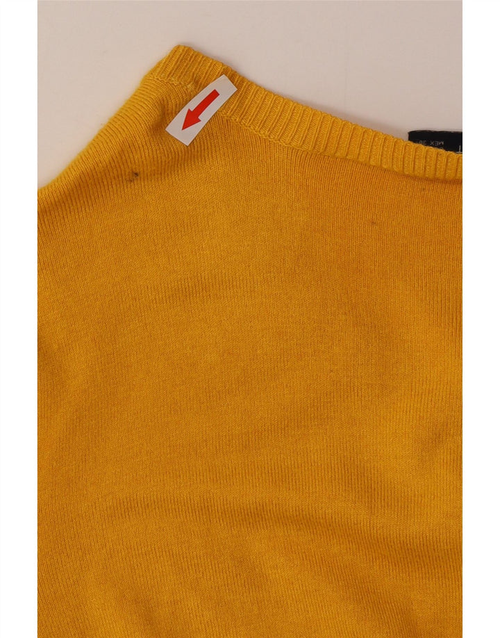 Sweter damski Zara Cardigan UK 14, duży, żółty