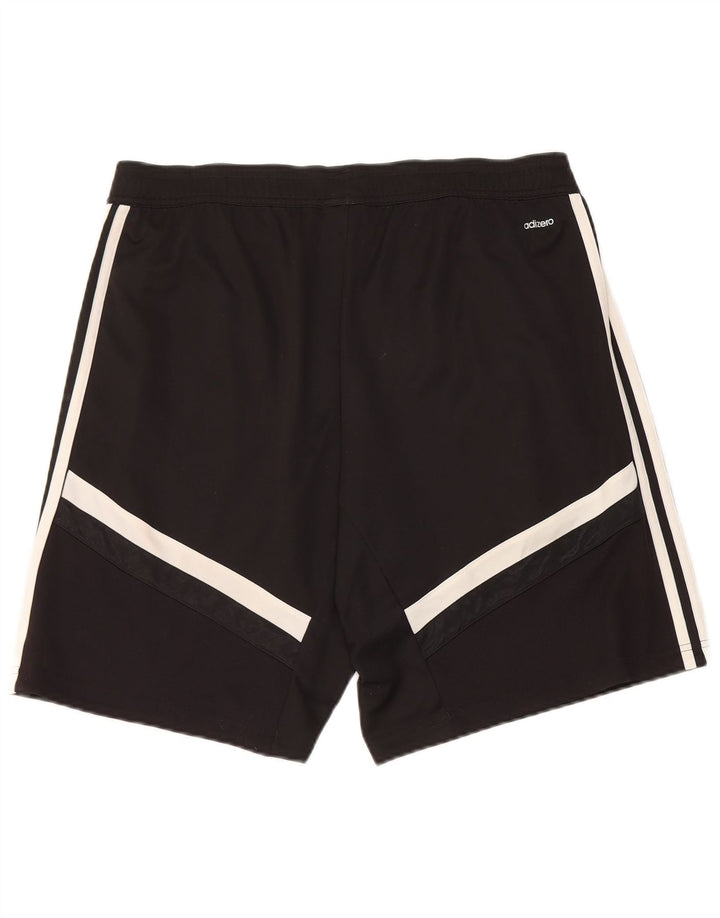 Męskie spodenki sportowe Adidas Climacool, duże, czarne, z blokami kolorów, z poliestru