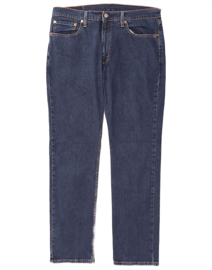 Męskie jeansy Levi's 511 Slim W36 L32 Niebieska bawełna