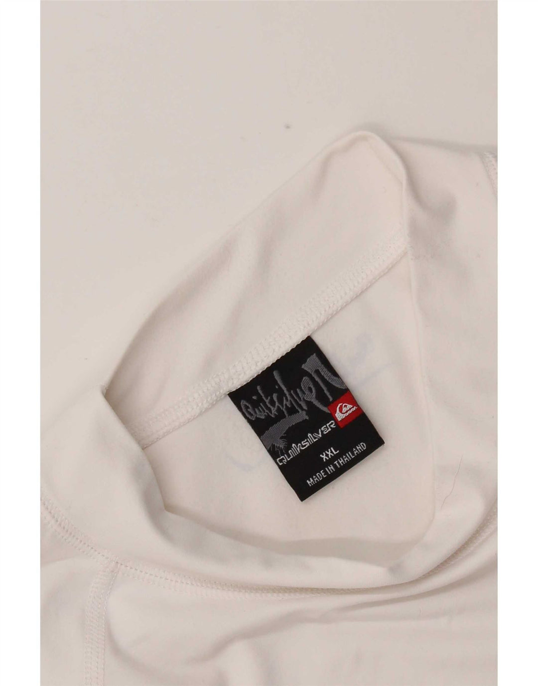Męska koszulka z grafiką Quiksilver Top 2XL Biały nylon