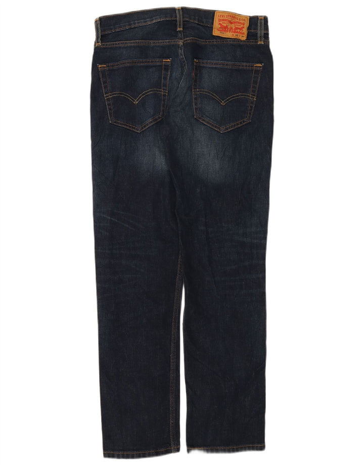Męskie jeansy Levi's 511 Slim W32 L30 Granatowa bawełna