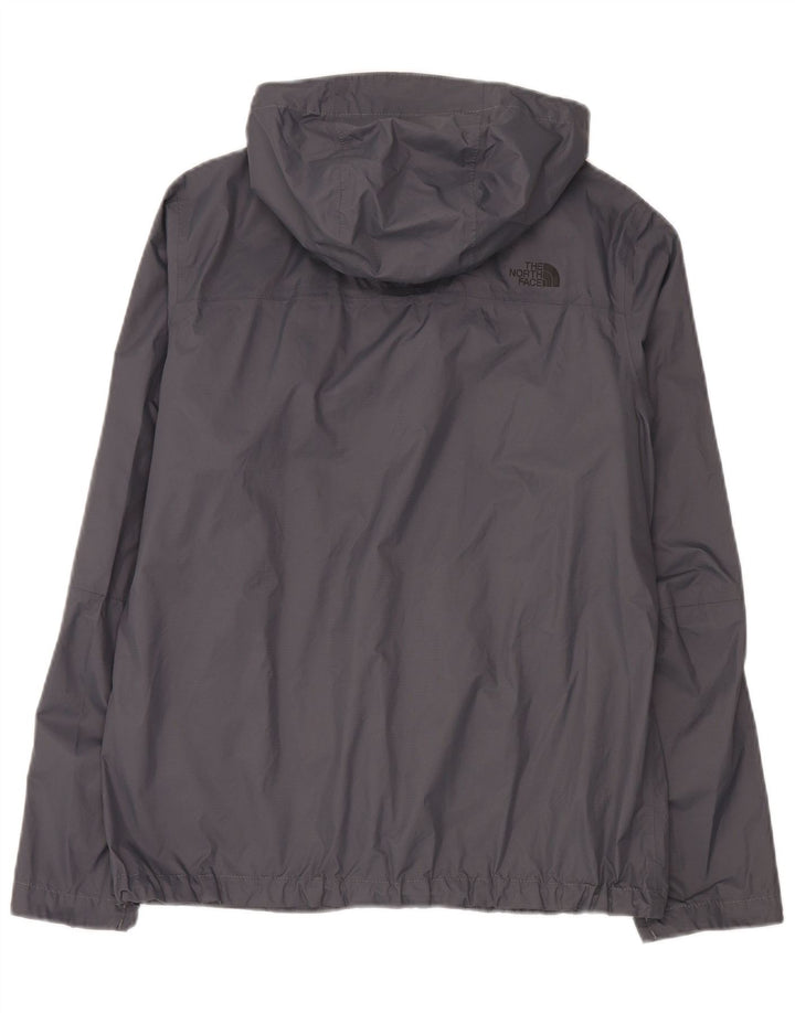 Męska kurtka przeciwdeszczowa z kapturem The North Face UK 38 Średni szary nylon