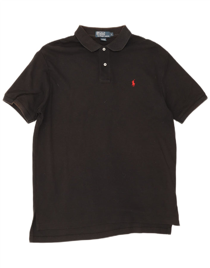 Koszula męska Polo Ralph Lauren, duża, czarna, bawełniana