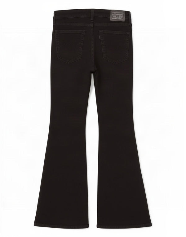 Damskie jeansy Levi's 726 Flared W30 L29 Czarne