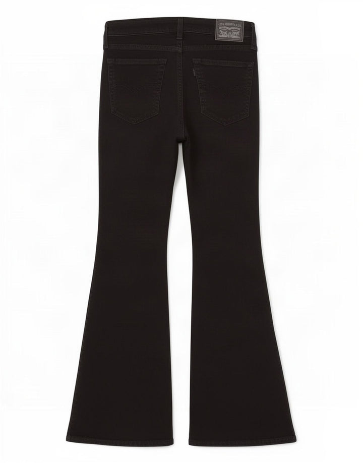 Damskie jeansy Levi's 726 Flared W30 L29 Czarne