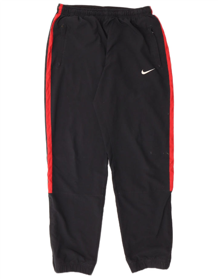 Męskie spodnie dresowe NIKE Joggers UK 41/43, duże czarne bloki kolorów