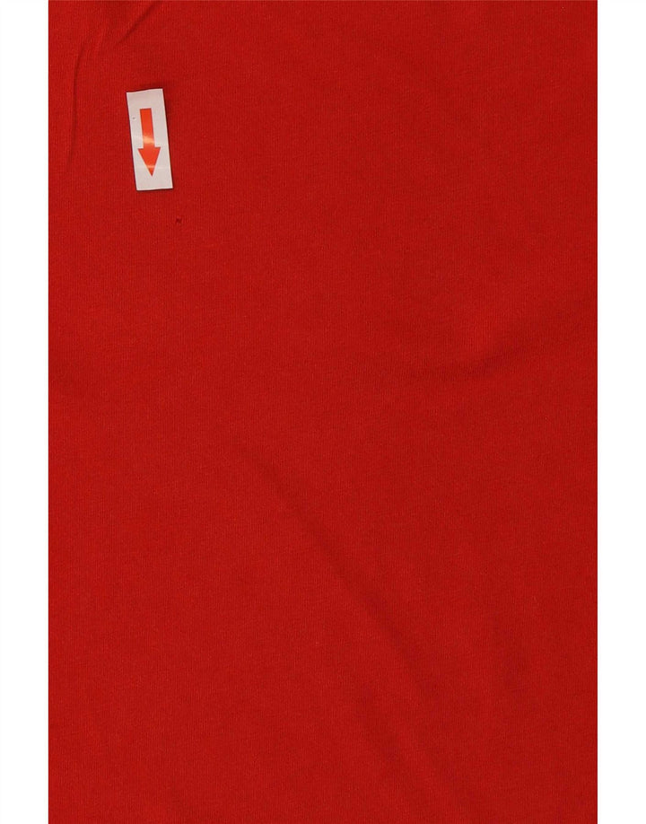 T-shirt męski Nike, duży, czerwony, bawełniany