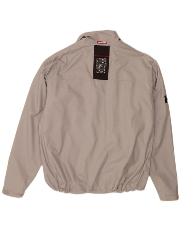 Helly Hansen Męska kurtka przeciwdeszczowa z grafiką żeglarską UK 44 2XL Szary poliester