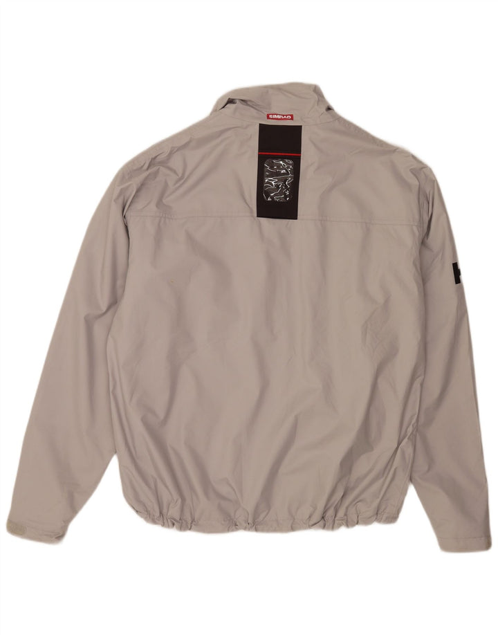 Helly Hansen Męska kurtka przeciwdeszczowa z grafiką żeglarską UK 44 2XL Szary poliester