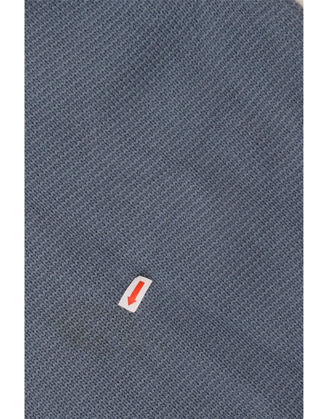 IZOD Męski sweter z dekoltem w kształcie litery V, XL, niebieski, bawełniany