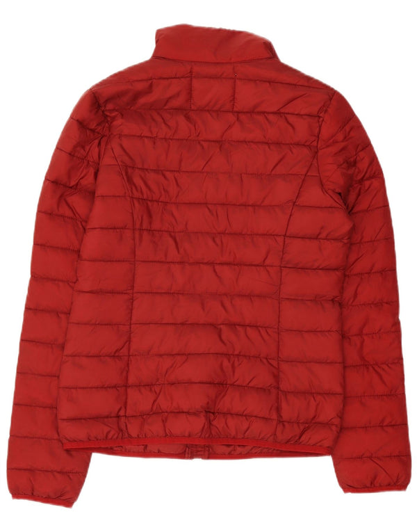 Damska ocieplana kurtka True Religion UK 10, mała, czerwona, poliester