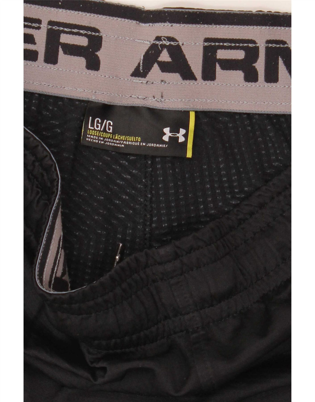Męskie spodnie dresowe Under Armour, duże, czarne