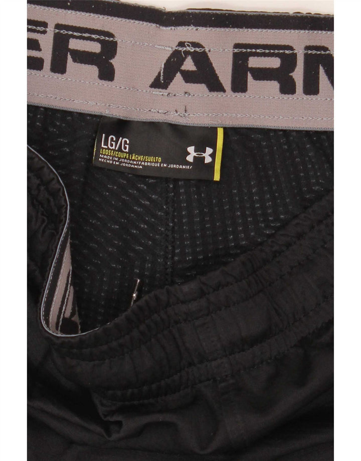 Męskie spodnie dresowe Under Armour, duże, czarne