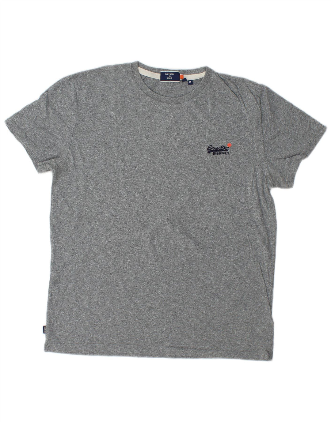 T-shirt damski SUPERDRY Top UK 14, średnioszary, bawełniany