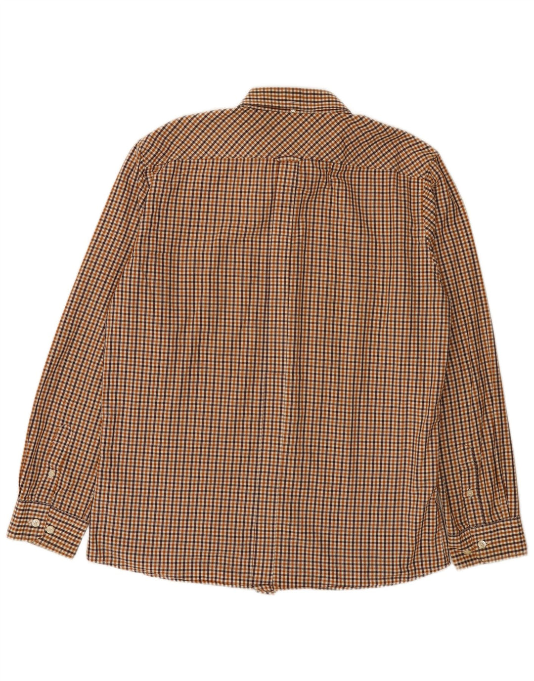 Koszula męska Ben Sherman, duża, brązowa, bawełniana kratka