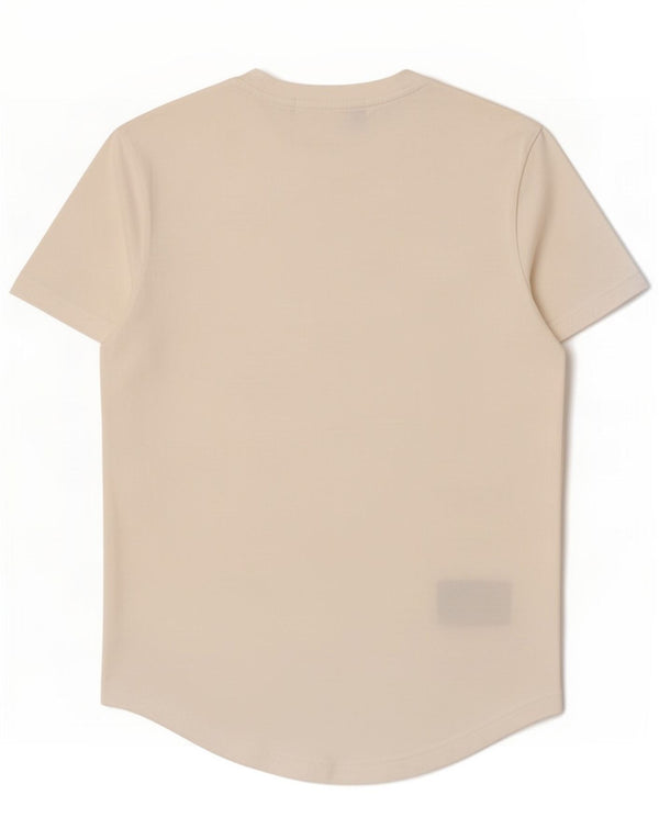 Męska koszulka T-shirt Calvin Klein Jeans, średnia biel