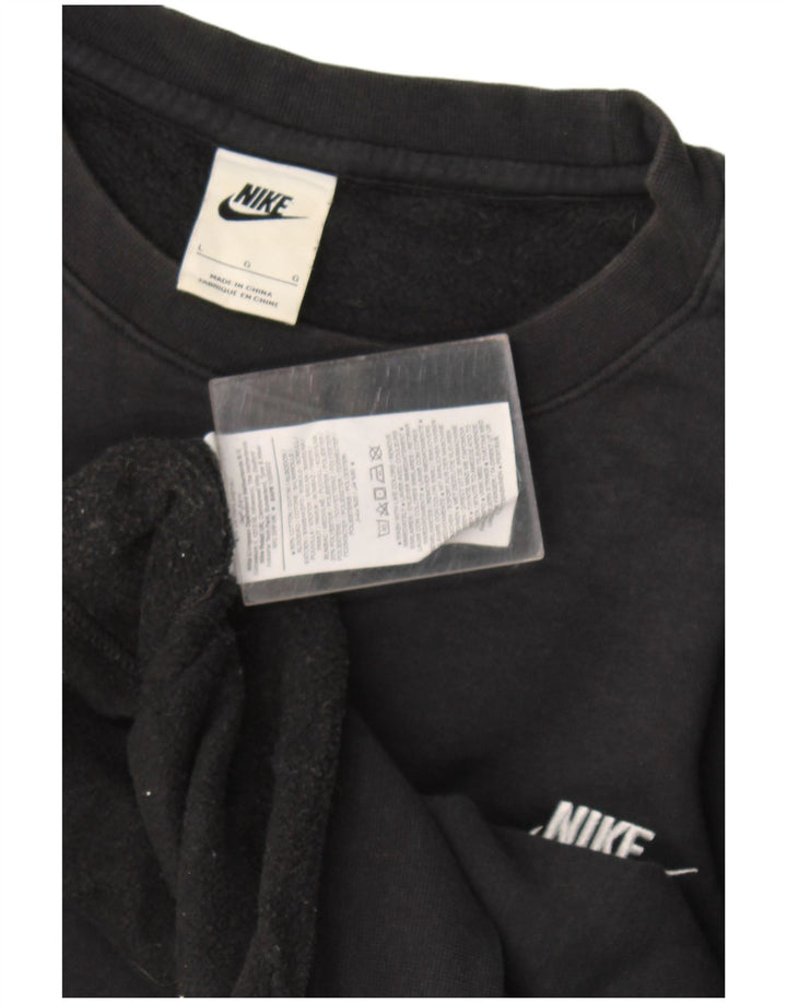 Bluza męska Nike, duża, czarna, bawełniana