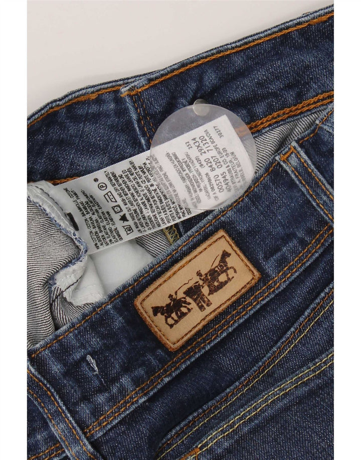 Damskie jeansy Levi's 570 Straight W29 L30 Niebieskie bawełniane