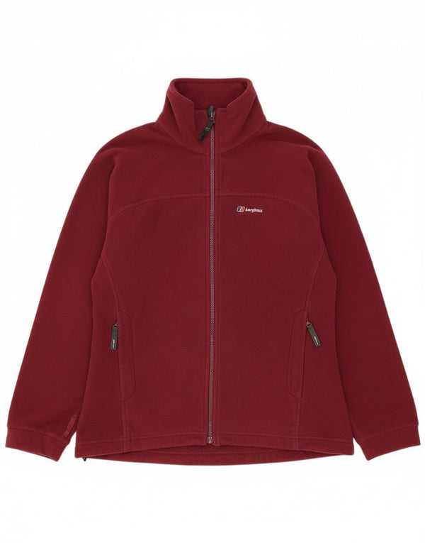 Damska kurtka polarowa Bergans UK 14, duża, bordowa, z poliestru