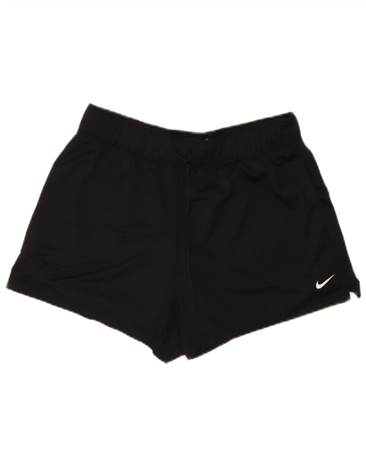Damskie spodenki sportowe Nike Dri Fit UK 16, duże, czarne, poliestrowe