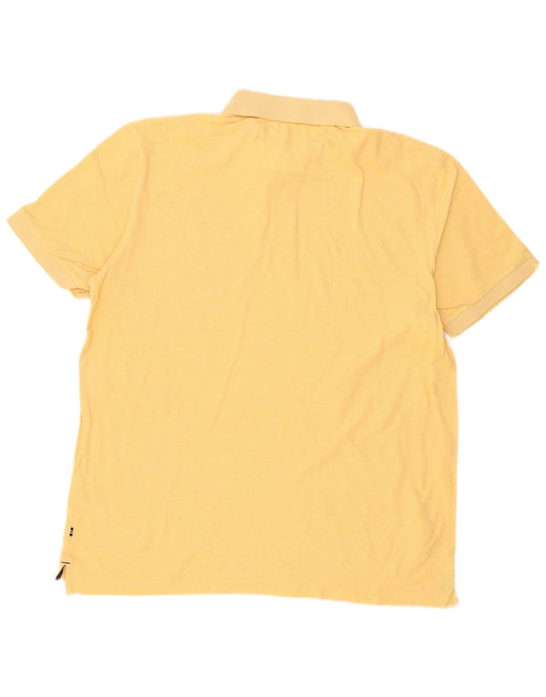 Męska koszulka polo Nautica XL, żółta, bawełniana