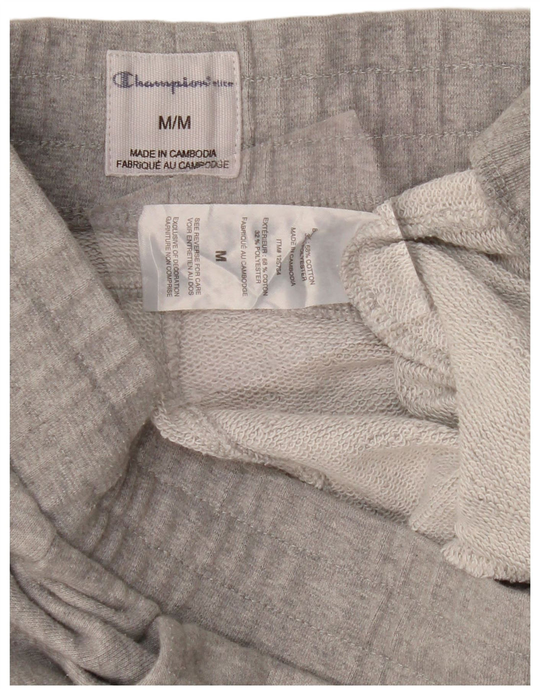 Damskie spodnie dresowe CHAMPION Joggers UK 14 Średni szary, blok kolorów