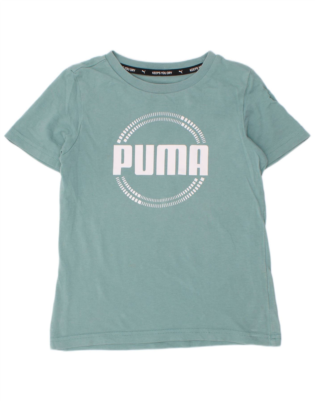 Chłopięca koszulka z grafiką Puma Top 7-8 lat, niebieska