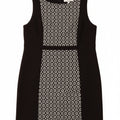 PRINCIPLES Womens Sleeveless Sheath Dress UK 16 Large Black Geometric