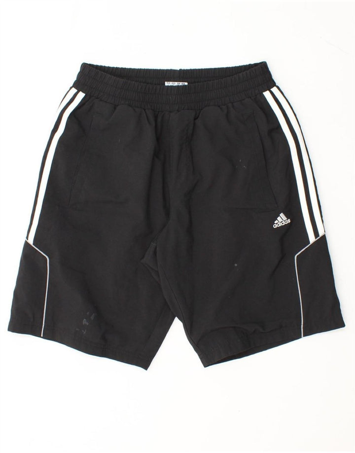 ADIDAS Mens Climalite Sport Shorts Small  Black Polyester