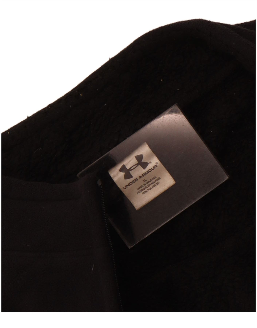 Damska kurtka polarowa Under Armour UK 18 XL, czarna, poliestrowa