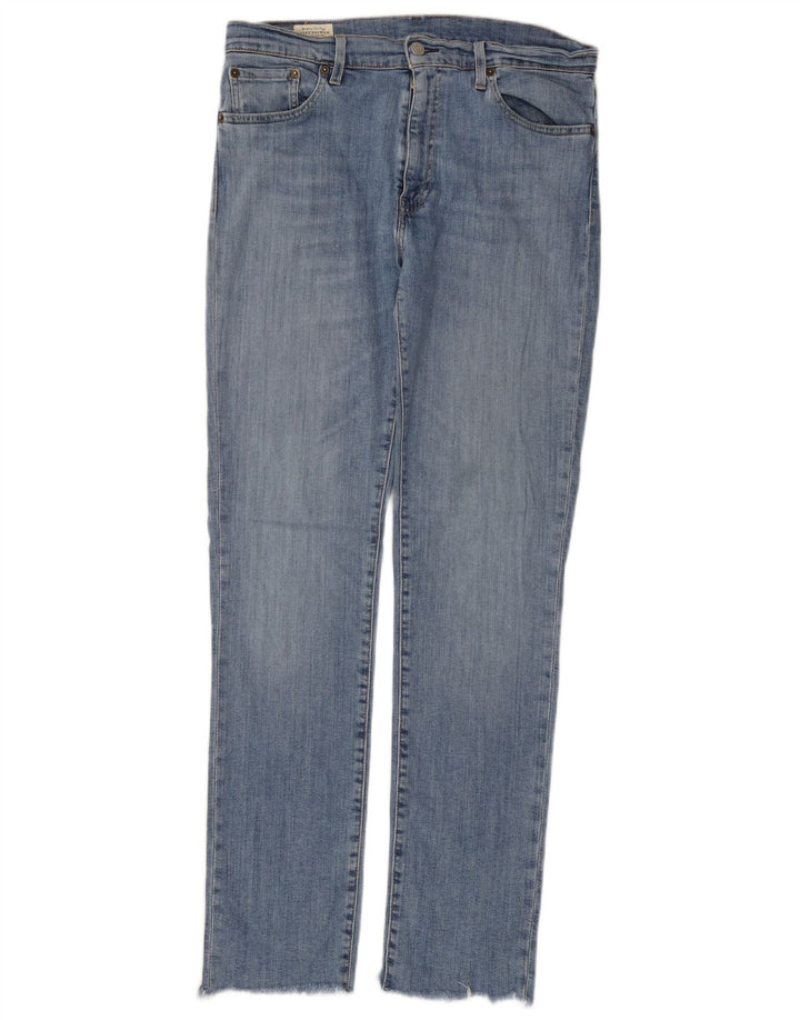 Męskie jeansy LEVI'S 511 Slim W33 L34 Niebieska bawełna