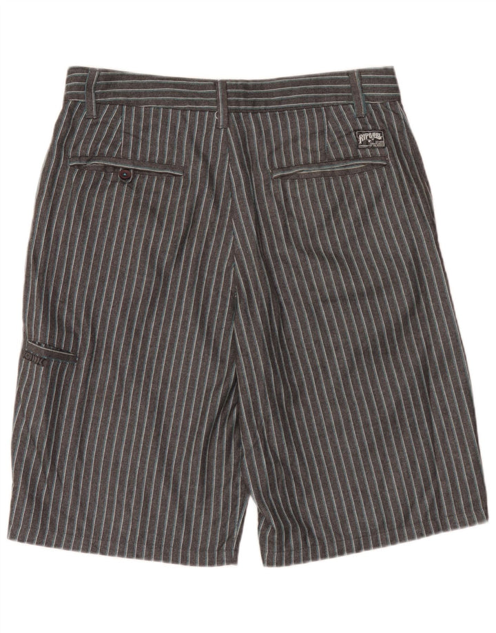 Męskie spodenki Chino Rip Curl W32 Średni szary poliester w paski
