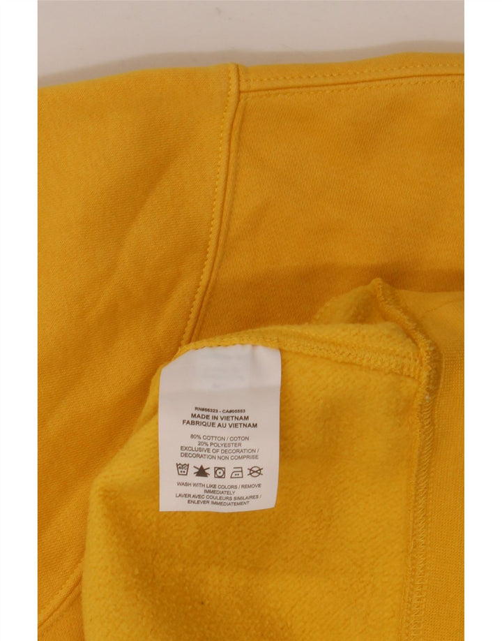 Męska bluza dresowa Nike XL, żółta, bawełniana
