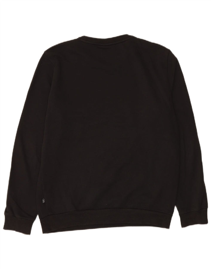 Męska bluza Puma Sweter, mała, czarna, bawełniana